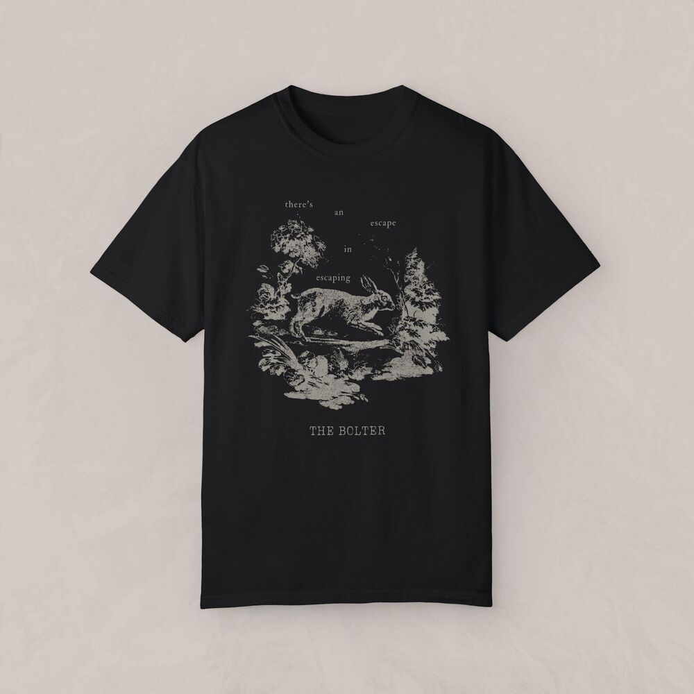 The Bolter Black  Graphic Shirt